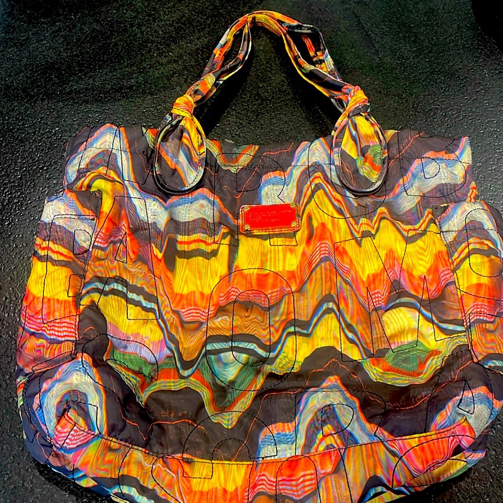 Marc Jacobs Workwear tote purse multicolor fun!